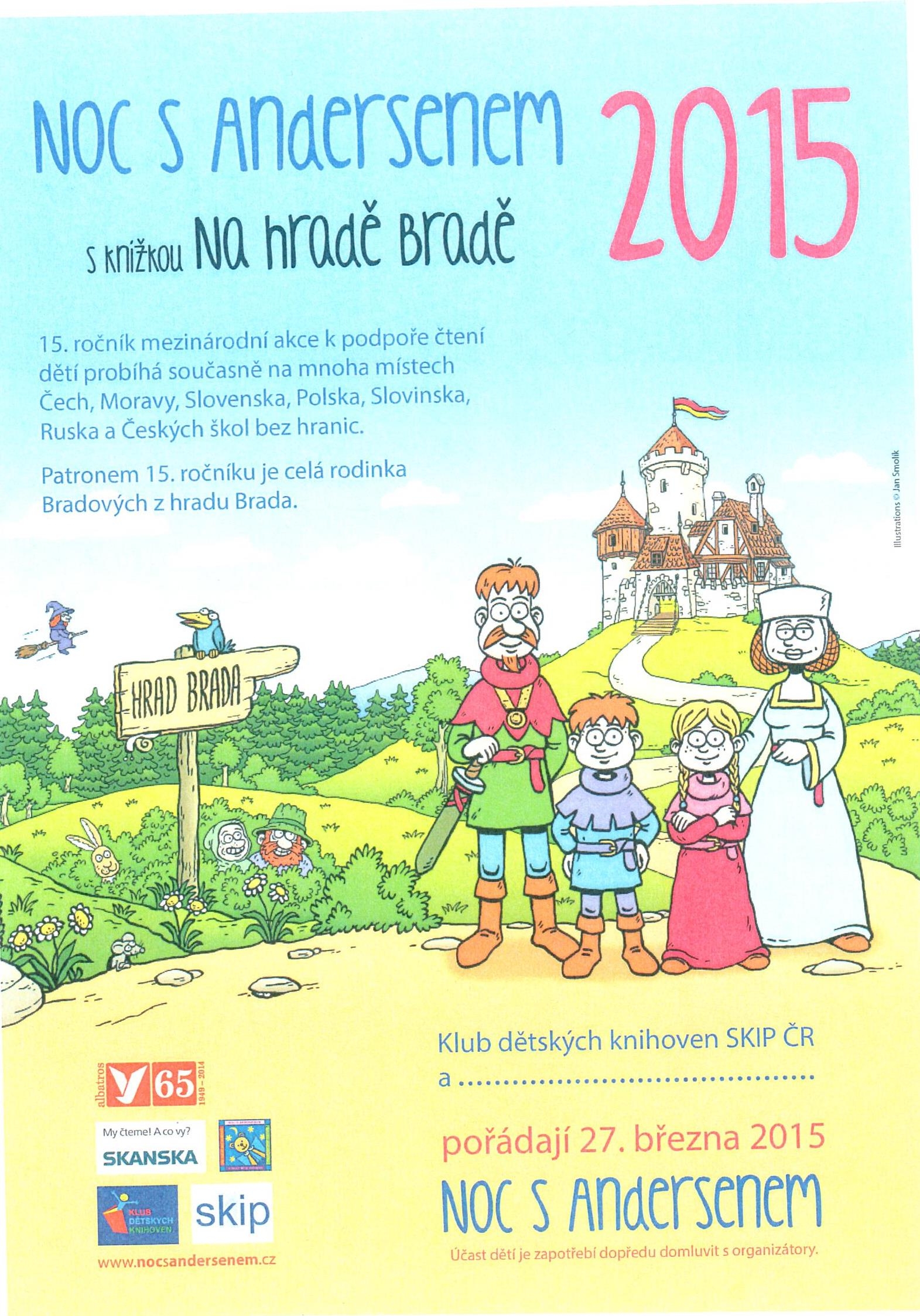 Noc s Andersenem 2015