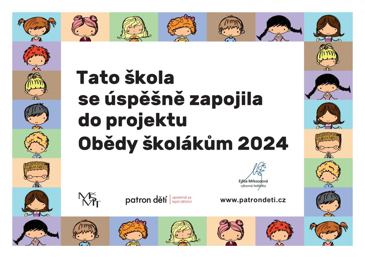 Patron dětí - plaketa